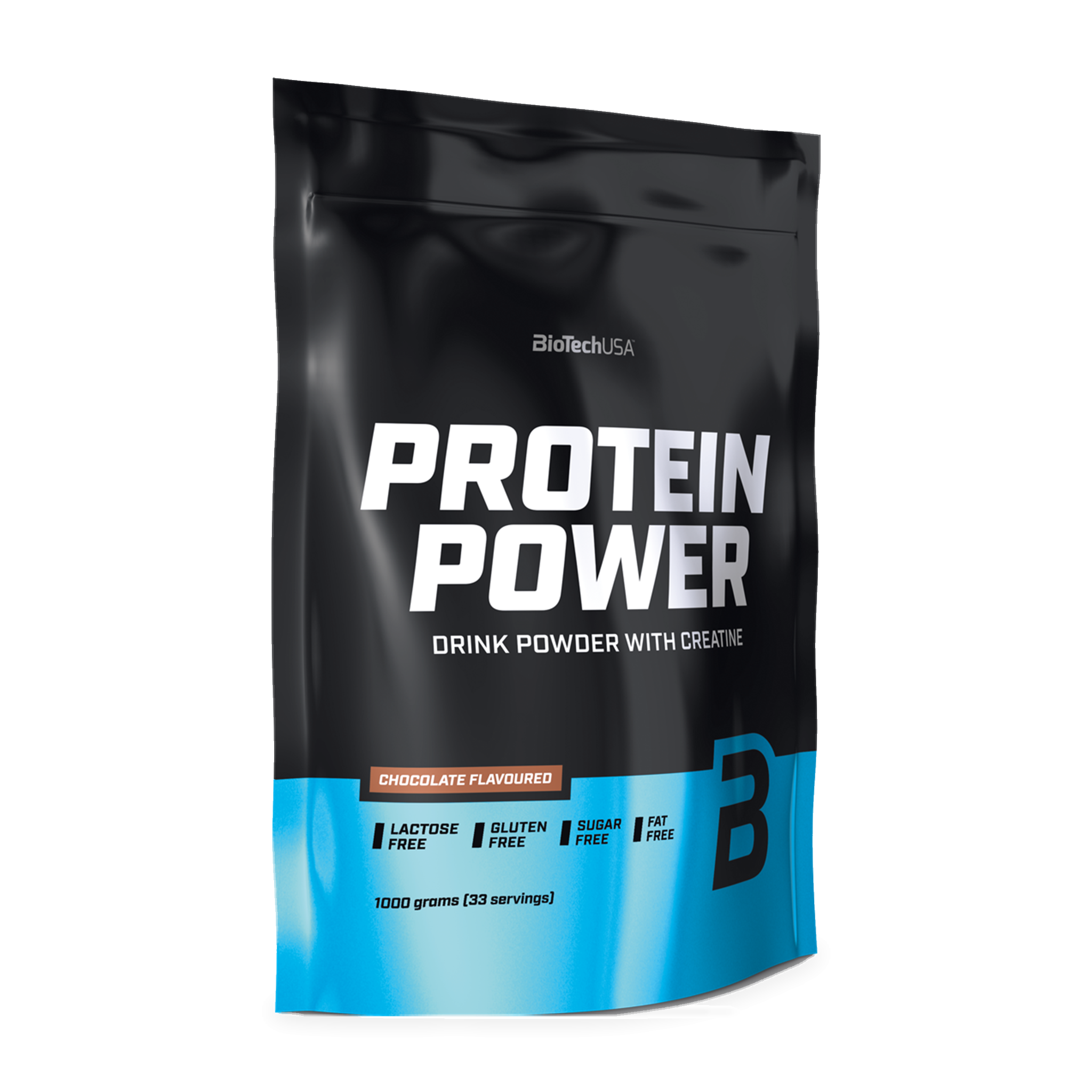 BioTechUSA Protein Power med chokoladesmag, 1000 g