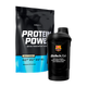 BioTechUSA Protein Power med vaniljesmag, 1000 g, og FC Barcelona-shaker