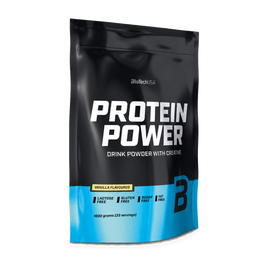 BioTechUSA Protein Power med vaniljesmag, 1000 g