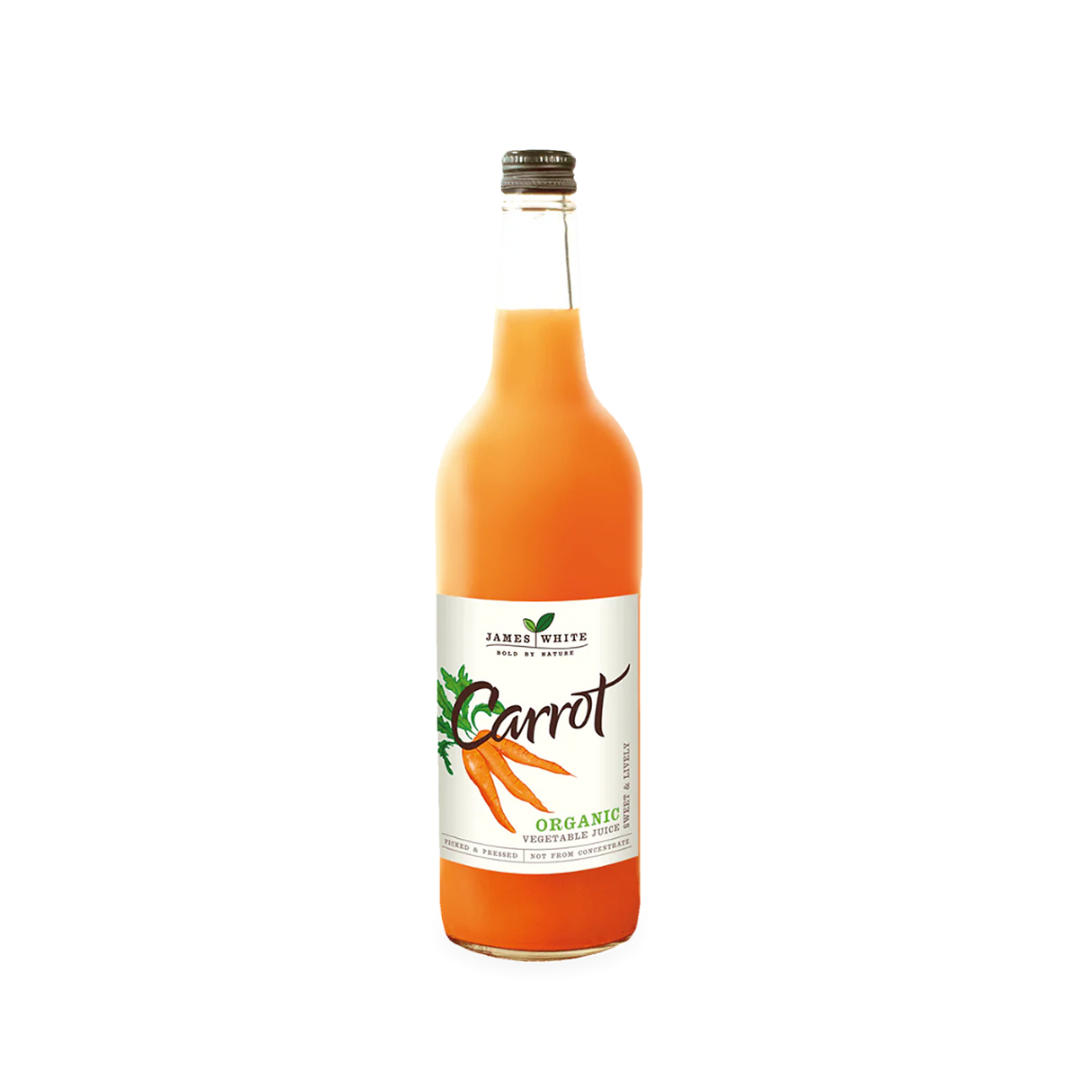 James White Økologisk gulerodsjuice (750 ml)
