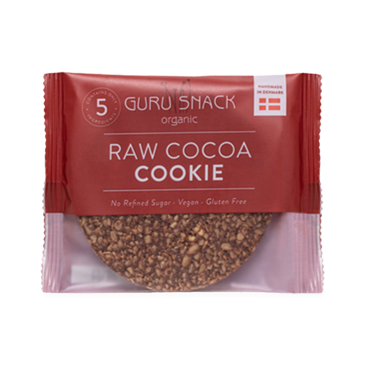 Guru Snack Raw Cookie Cocoa – økologisk