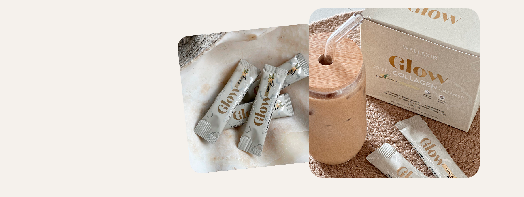 Endelig tilbage! – Glow Coffee Creamer Vanilla