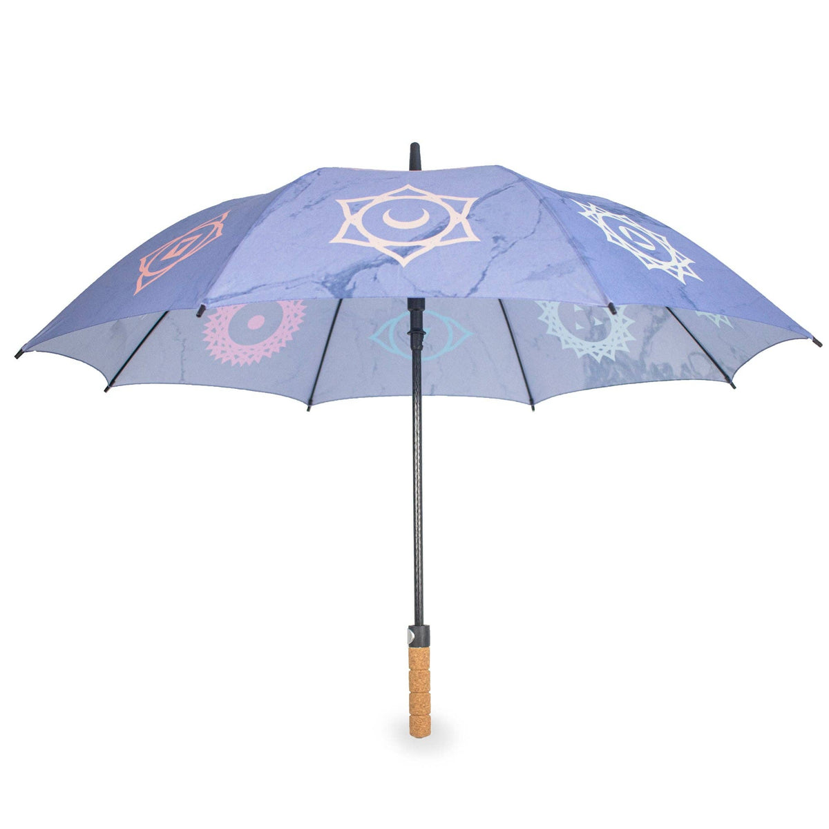 Myga Chakra paraply med korkhåndtag