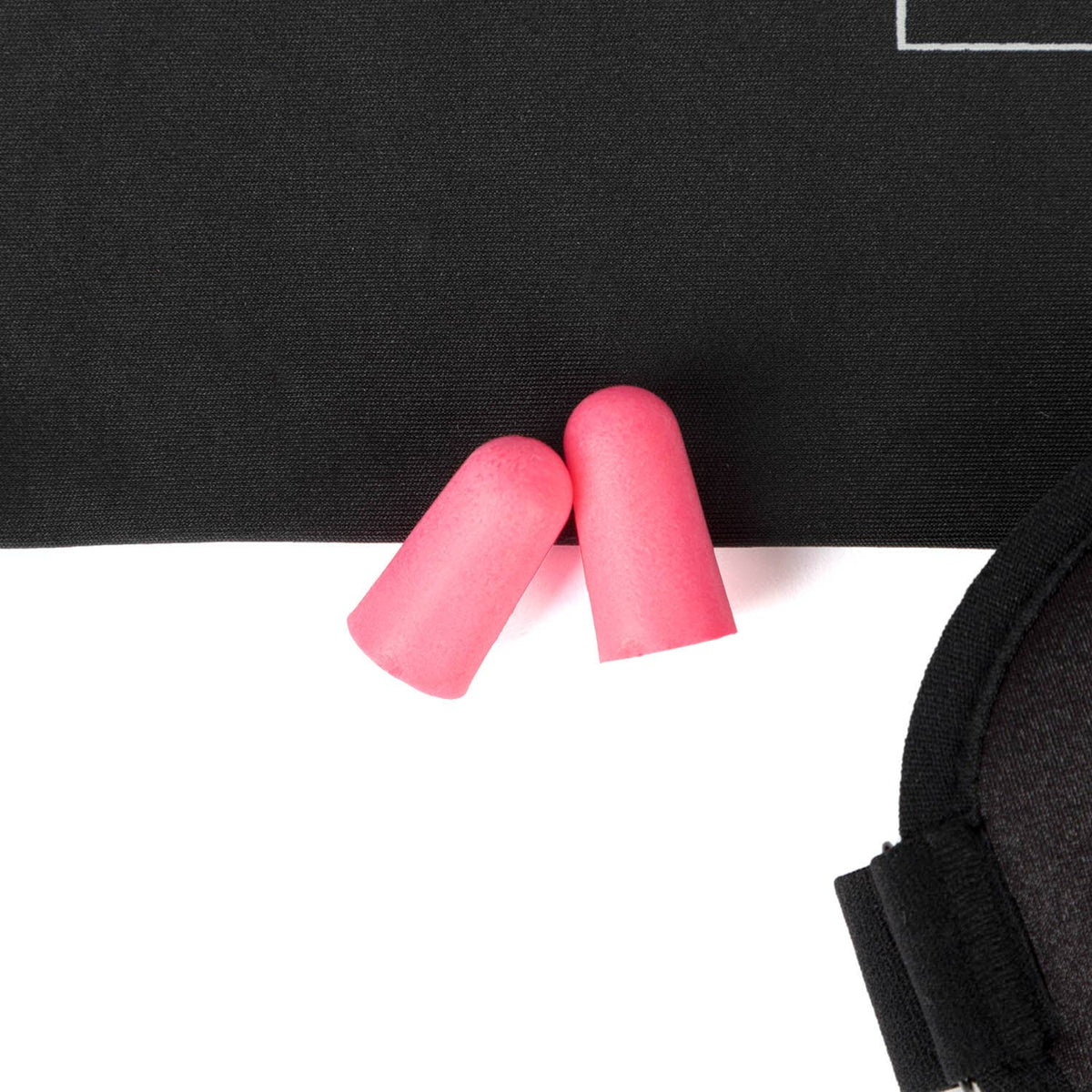 Ørepropper og opbevaringspose til WellTouch sovemaske – sort