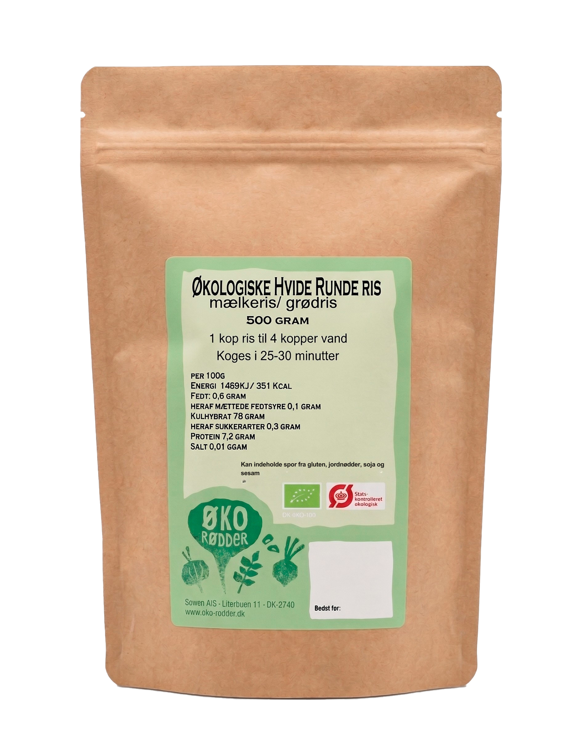 Økologiske Grødris (500g)