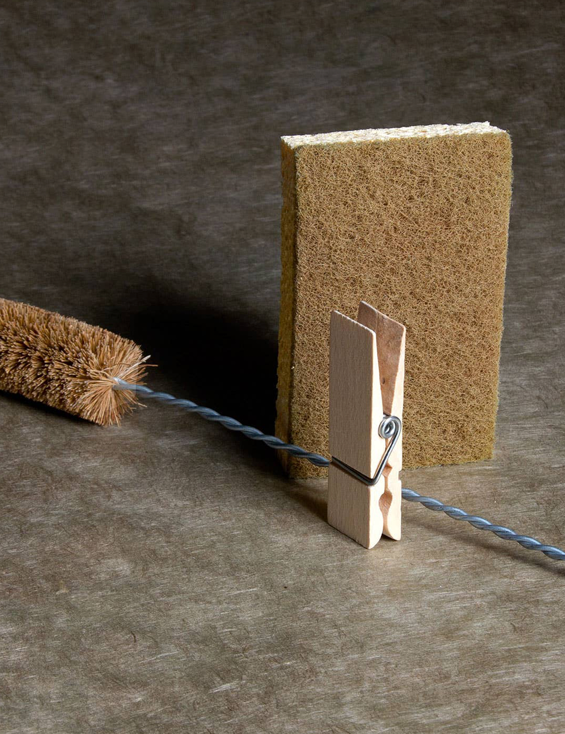 Miljøvenlige Skuresvampe – Grøn & Brun (Sæt med 2)