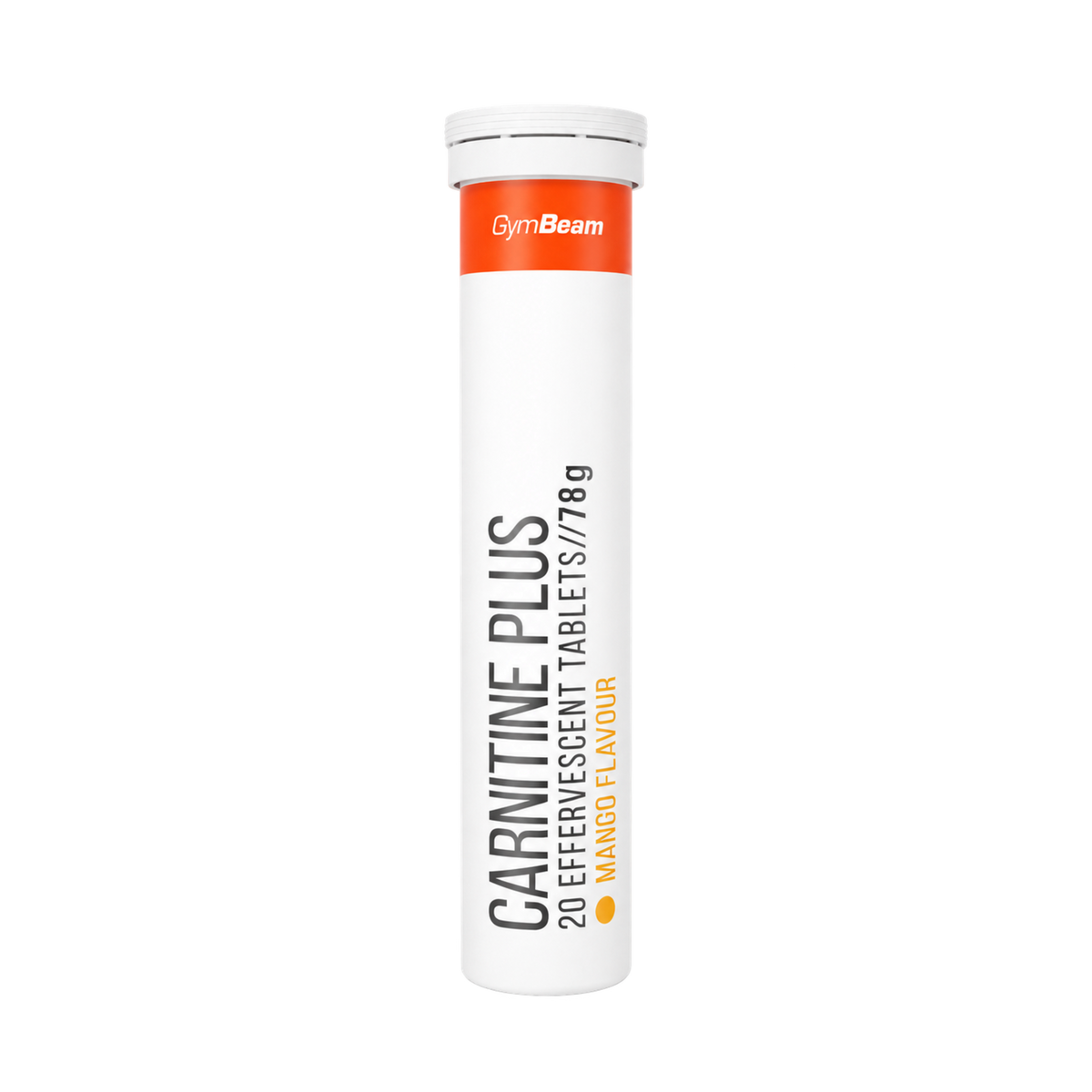 GymBeam Carnitine Plus brusetabletter med mangosmag, 20 stk.