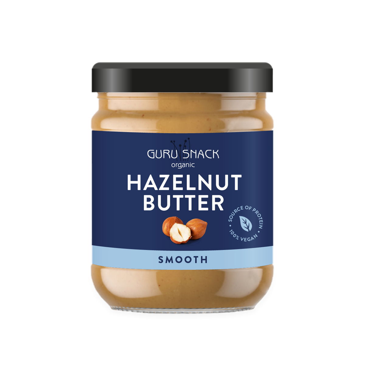 Guru Snack Hazelnut Butter Smooth – økologisk (250 g)