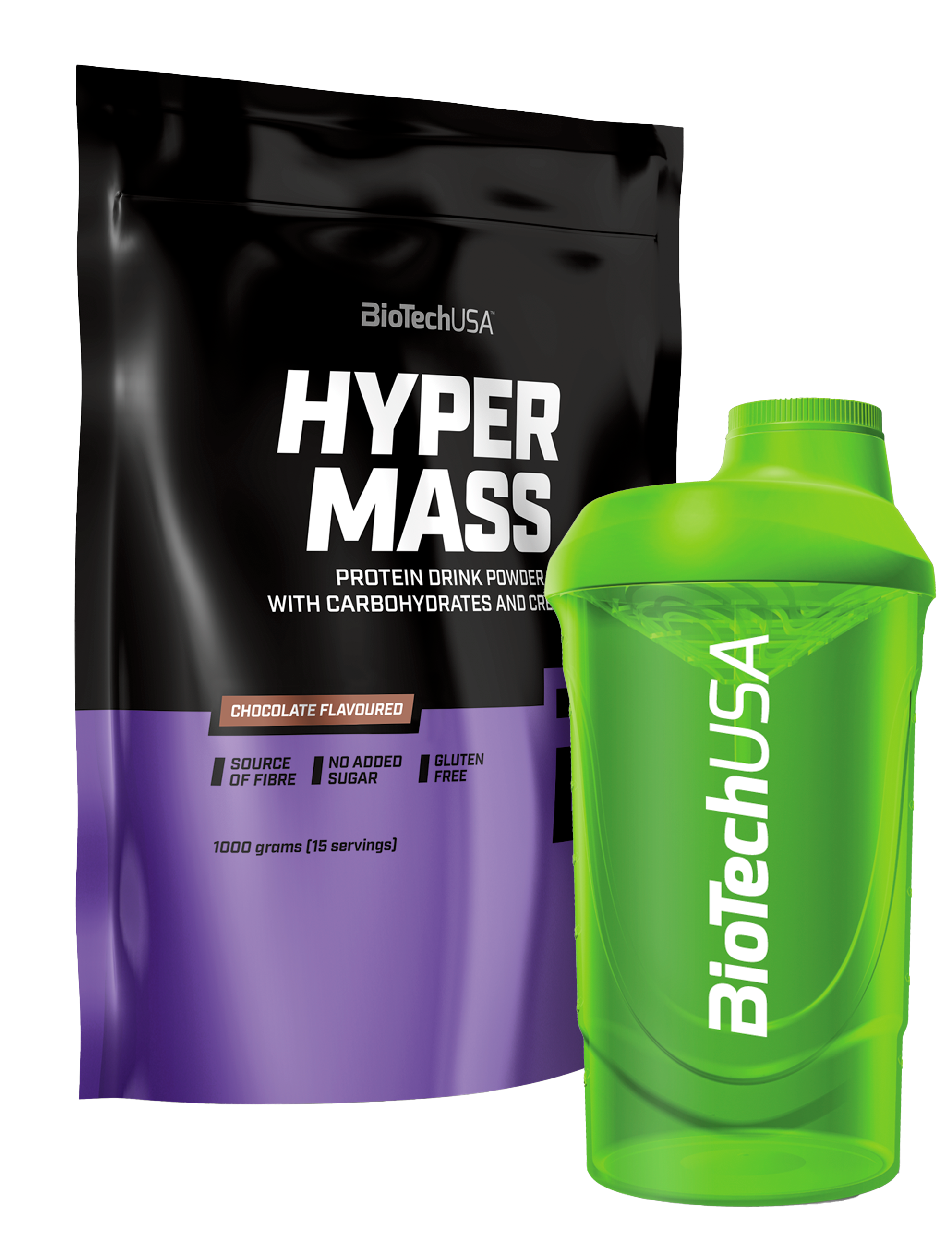 Hyper Mass (1000g)+gratis valgfri Shaker
