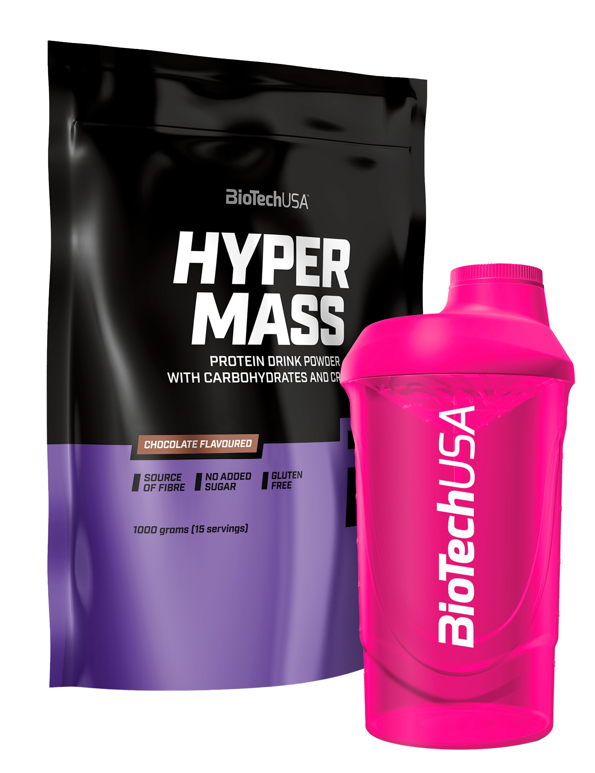 Hyper Mass (1000g)+gratis valgfri Shaker