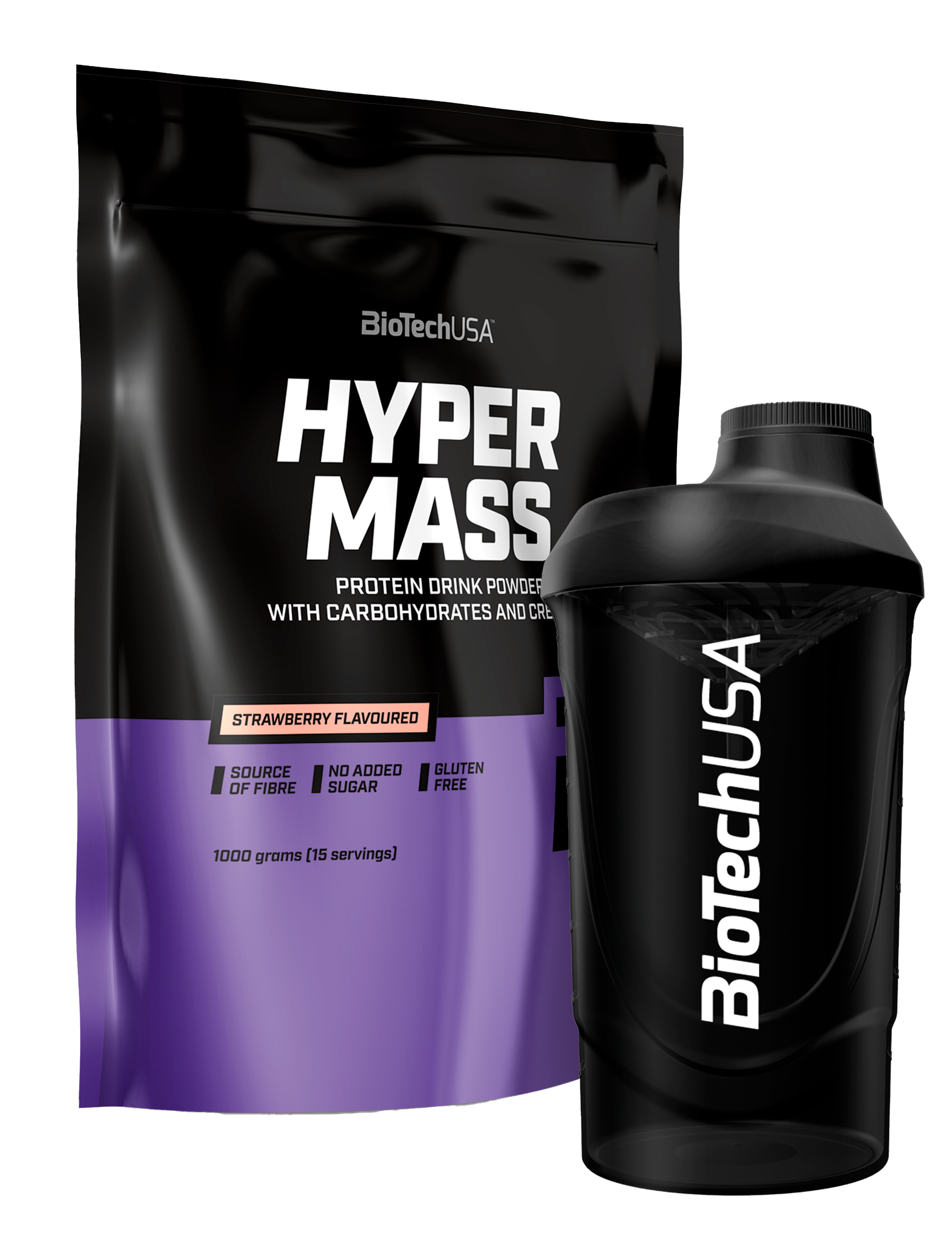 Hyper Mass (1000g)+gratis valgfri Shaker