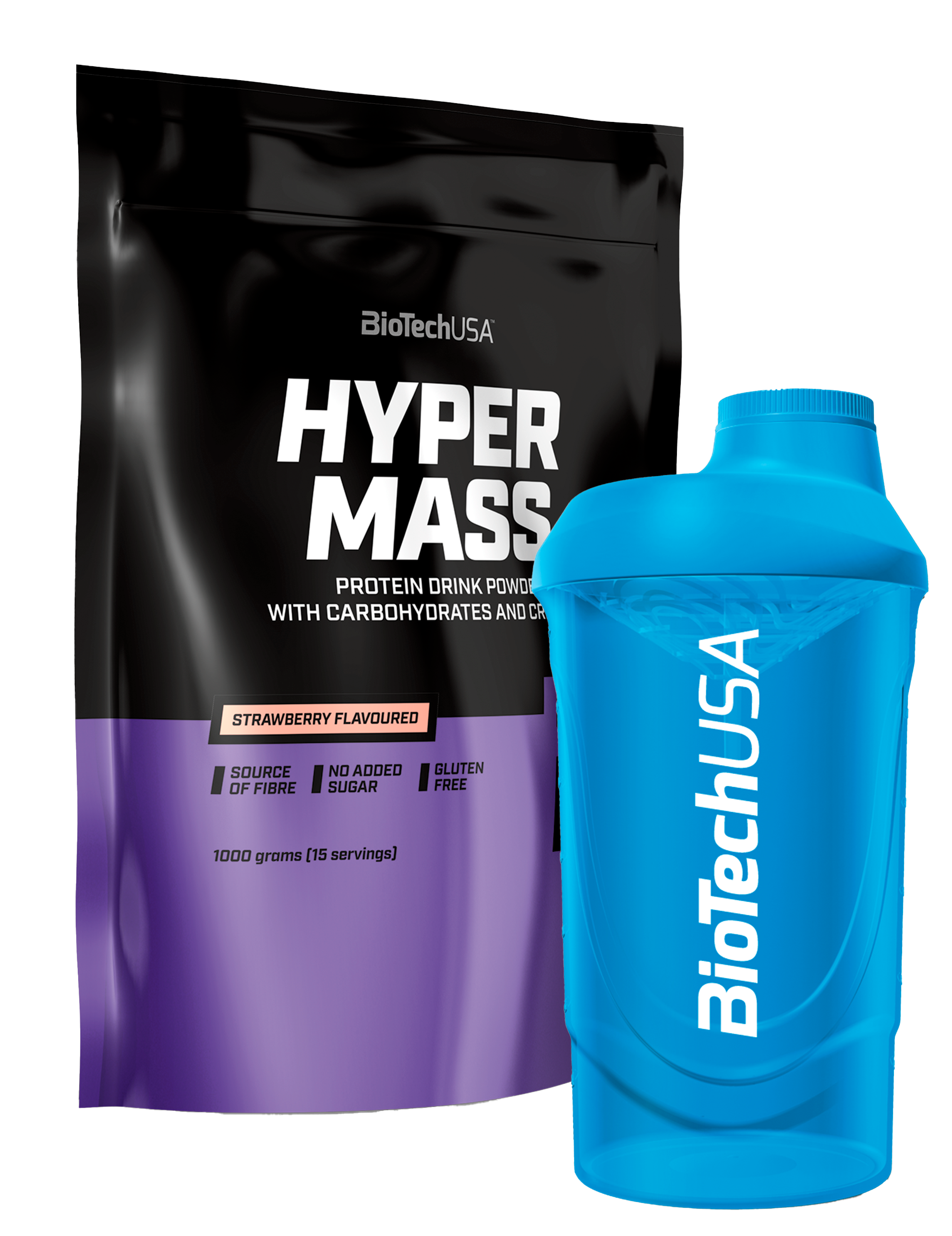 Hyper Mass (1000g)+gratis valgfri Shaker
