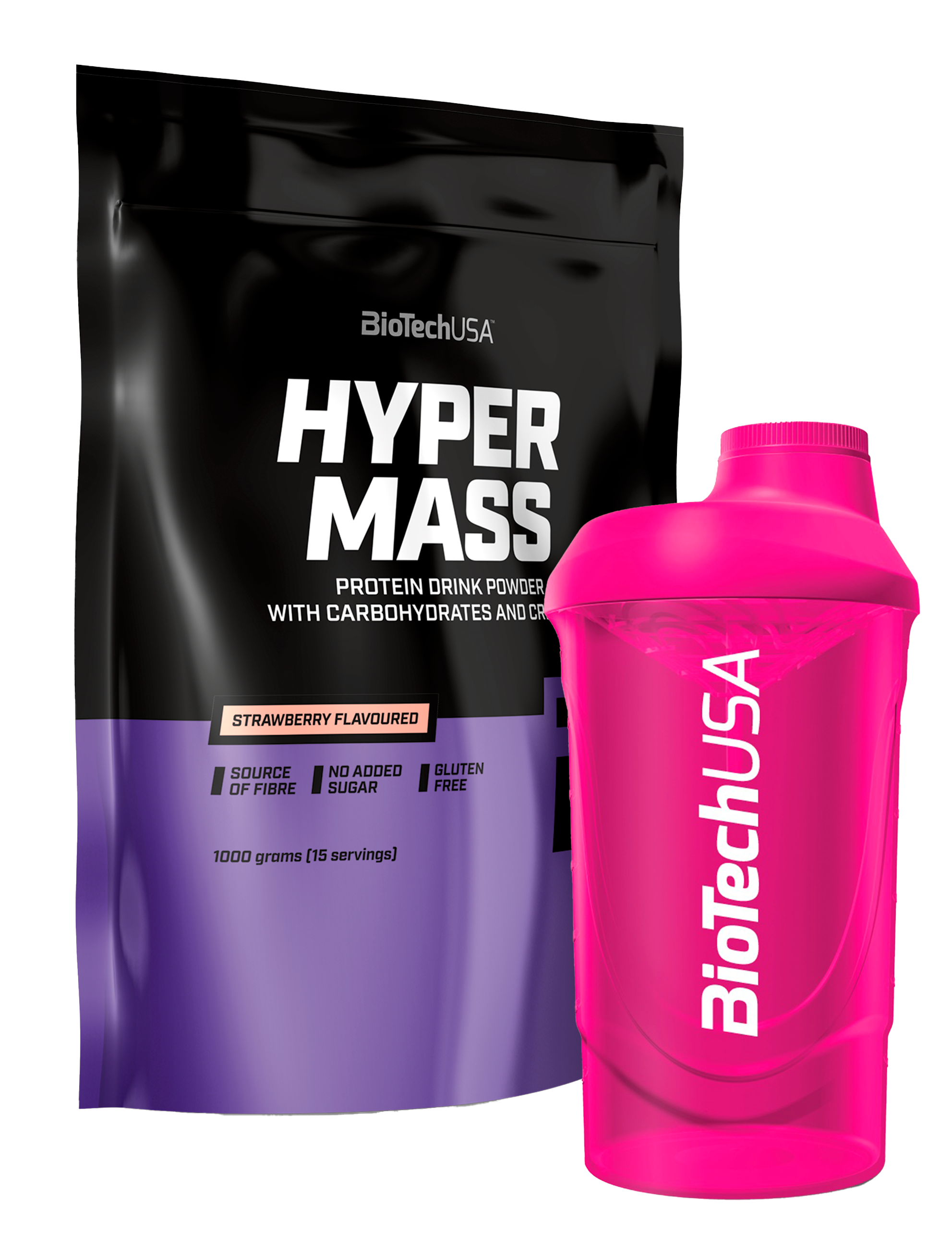 Hyper Mass (1000g)+gratis valgfri Shaker