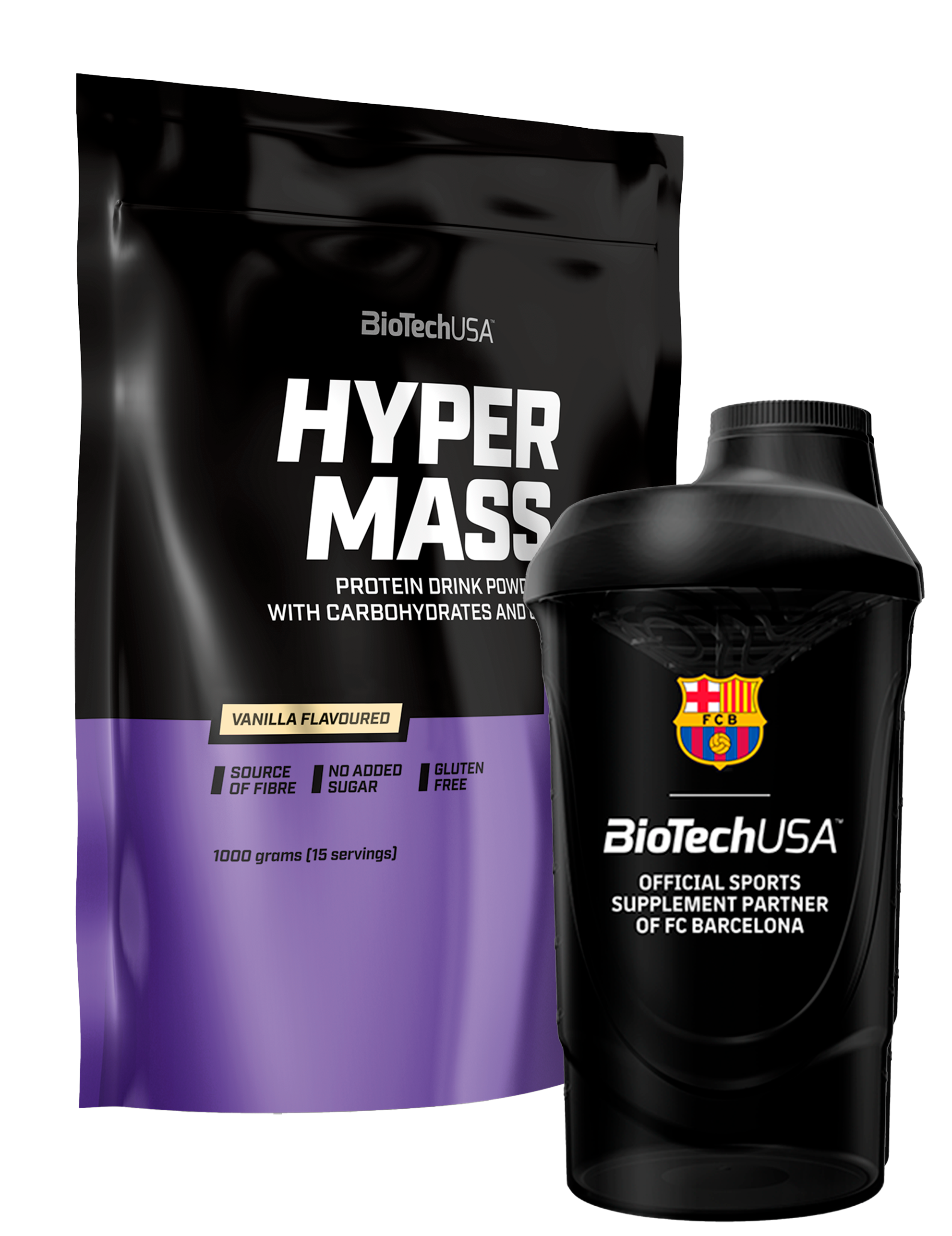 Hyper Mass (1000g)+gratis valgfri Shaker