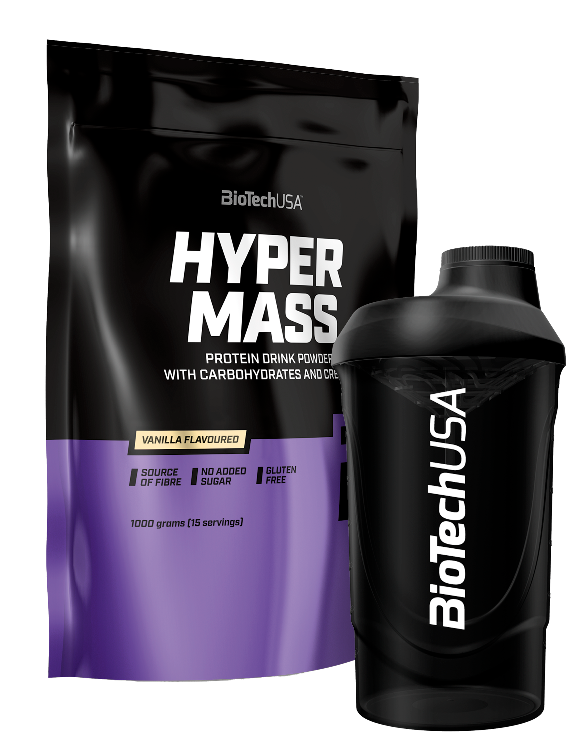 Hyper Mass (1000g)+gratis valgfri Shaker