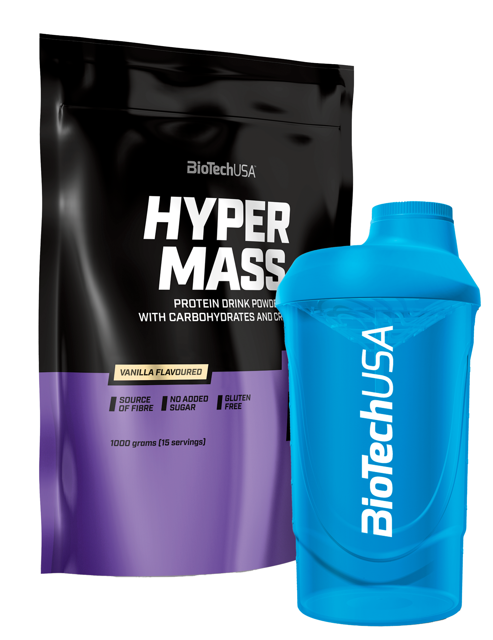 Hyper Mass (1000g)+gratis valgfri Shaker