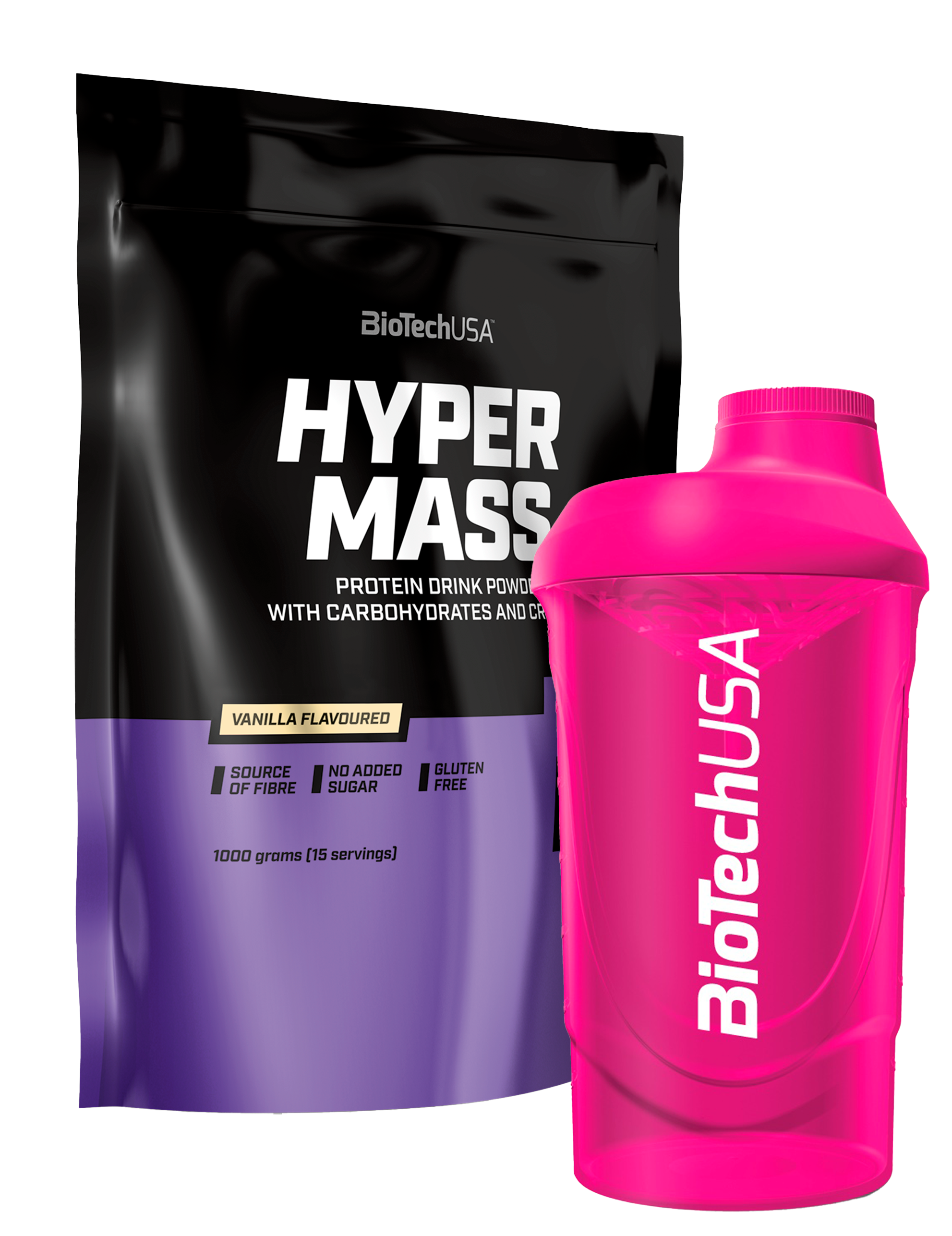 Hyper Mass (1000g)+gratis valgfri Shaker