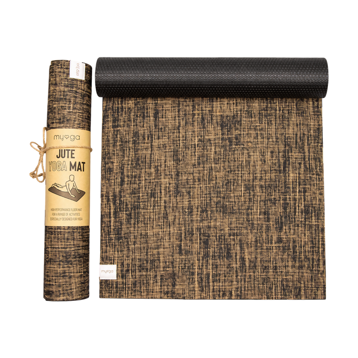 Myga Jute Yogamåtte