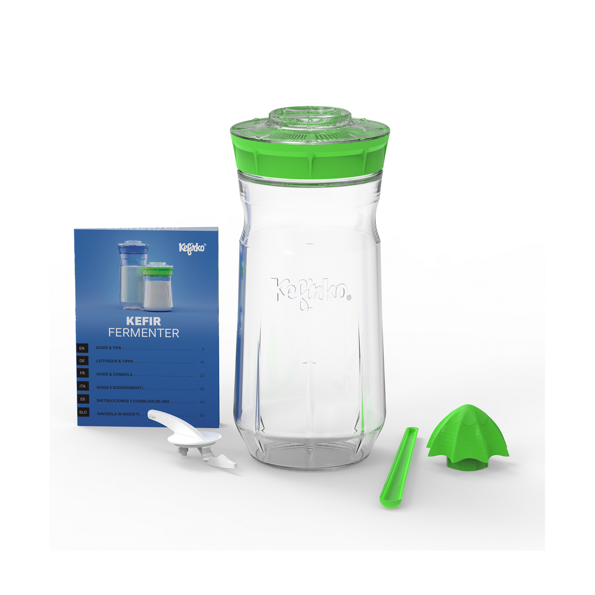 Kefirko Kefir Fermenter 1,4 l – grøn