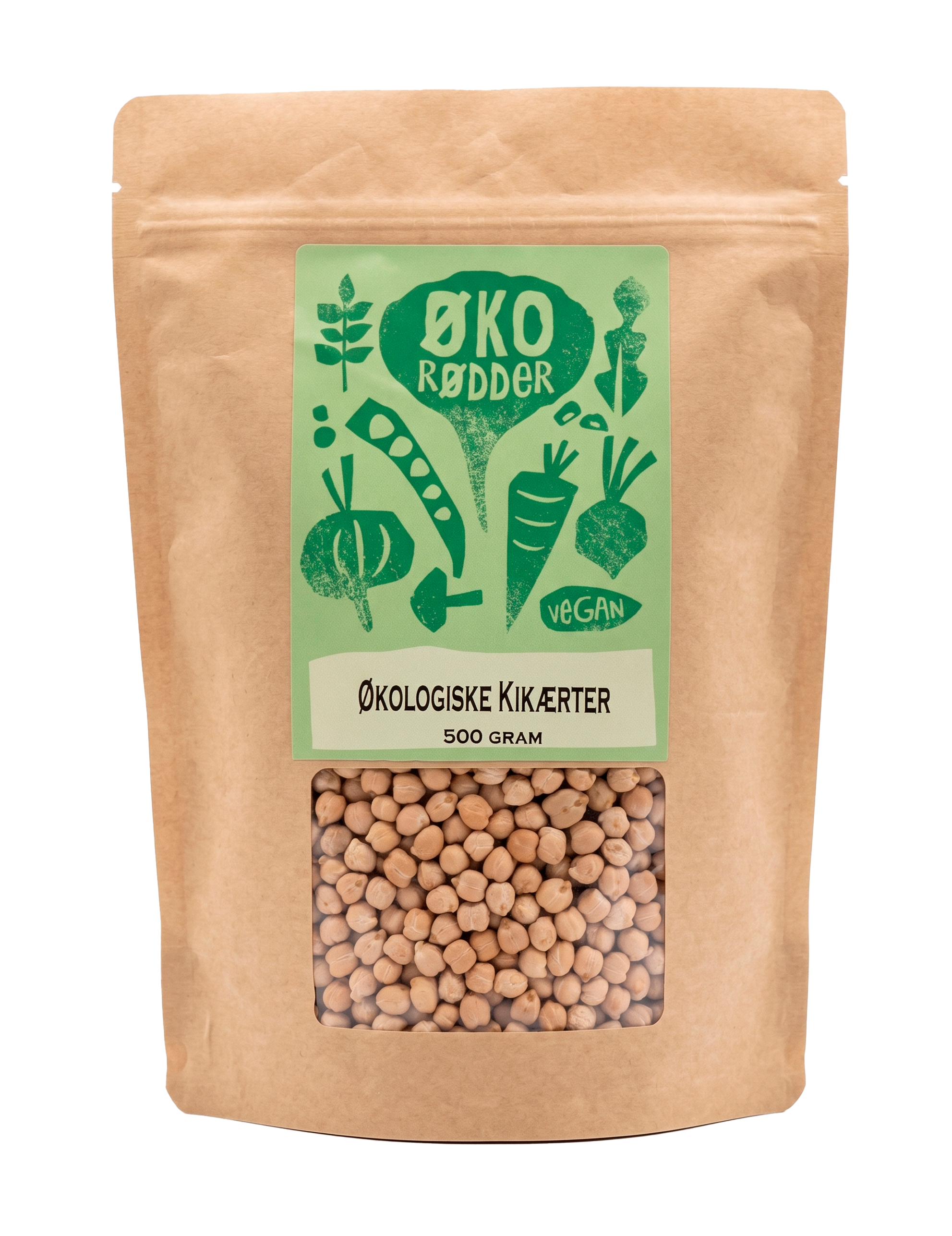 Økologiske Kikærter (500g)