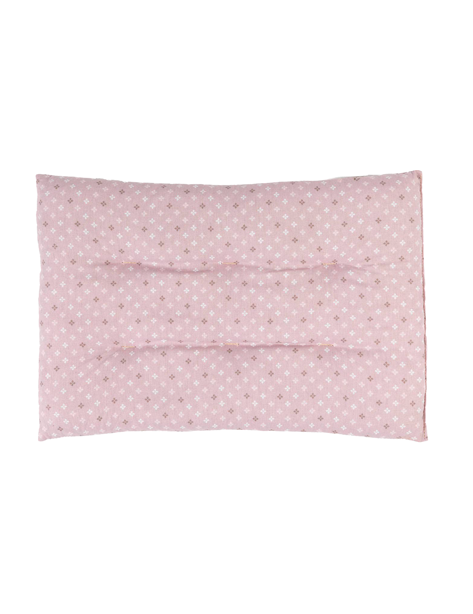 Kornpude af hvedefyldstof - Gammelrosa (32x22cm)