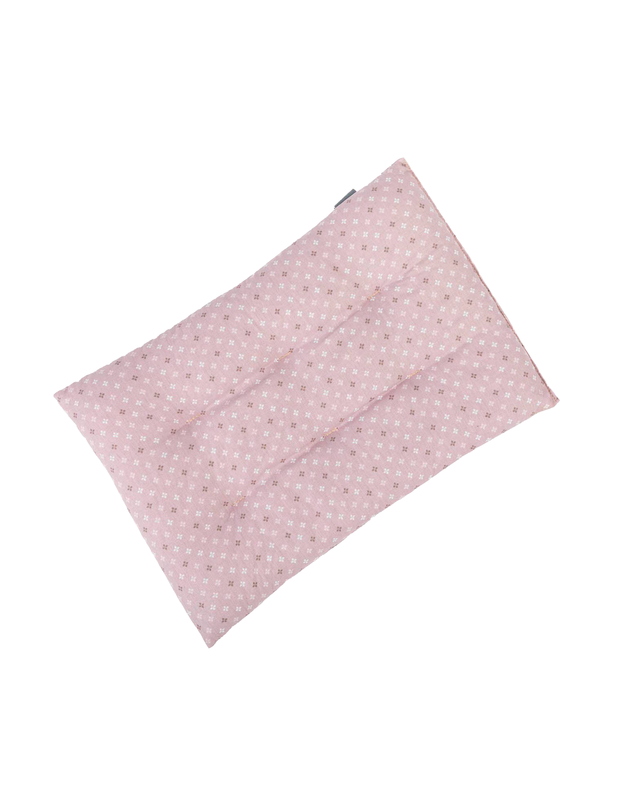 Kornpude af hvedefyldstof - Gammelrosa (32x22cm)
