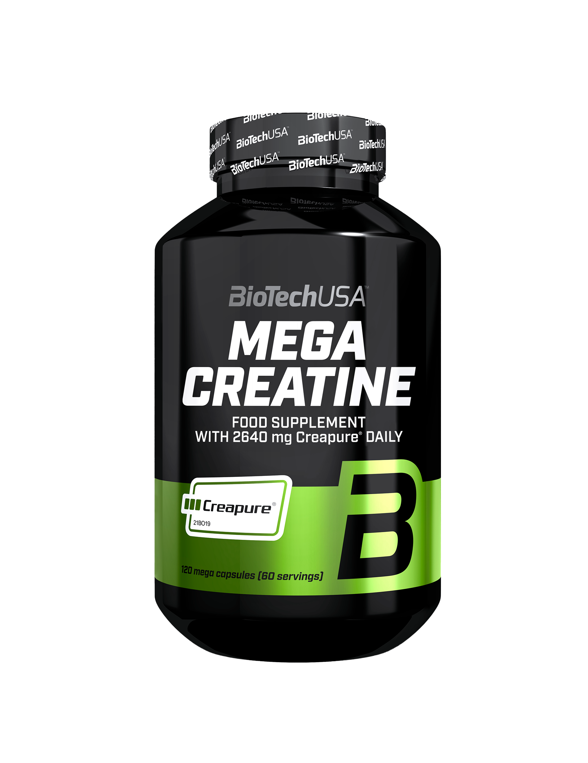 Mega Creatine (120 kapsler)