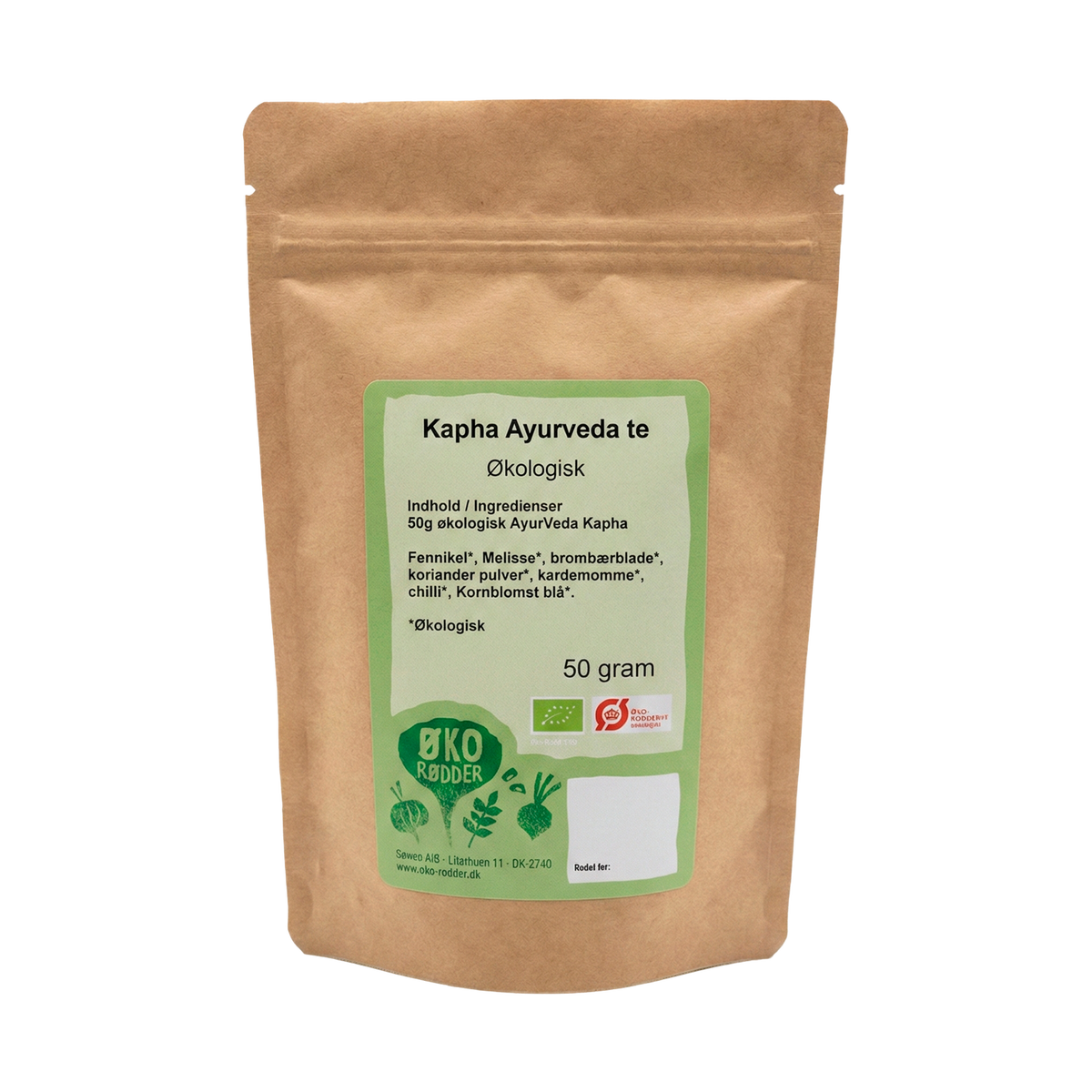 Øko Rødder Økologisk Urtete – Kapha Ayurveda Te