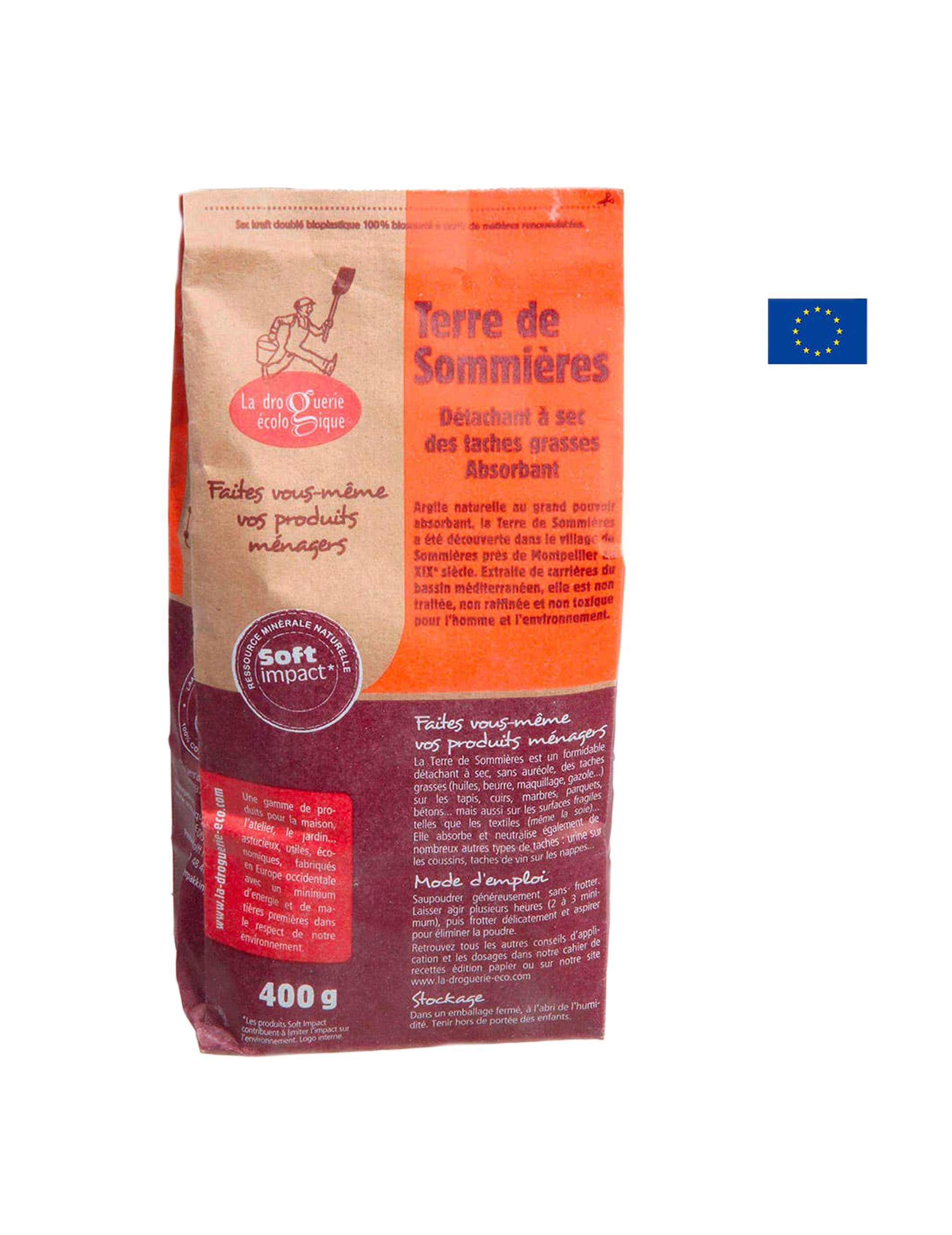 Terre de Sommières 400 g Ultraabsorberende pletfjerner