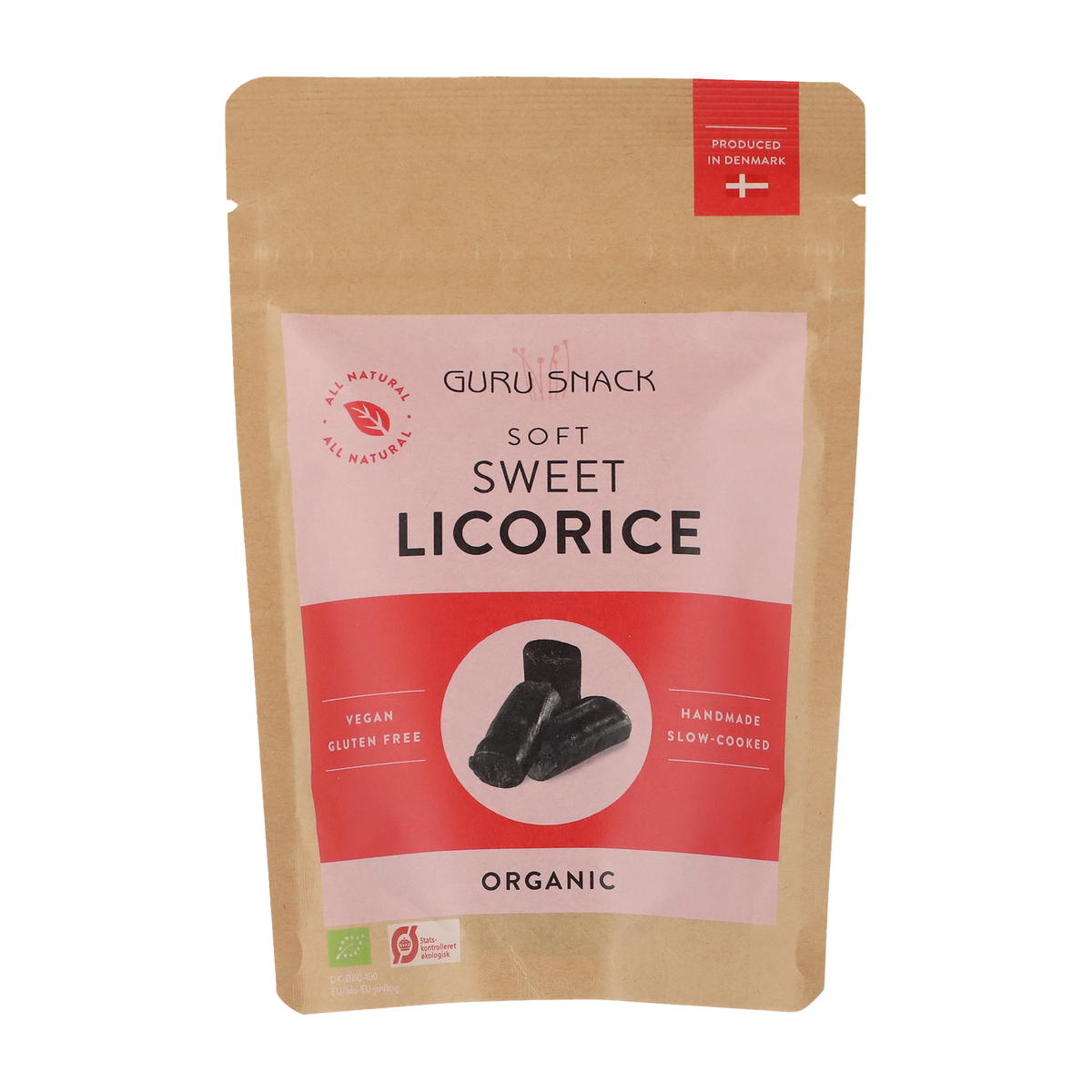 Guru Snack Sweet Licorice – økologisk