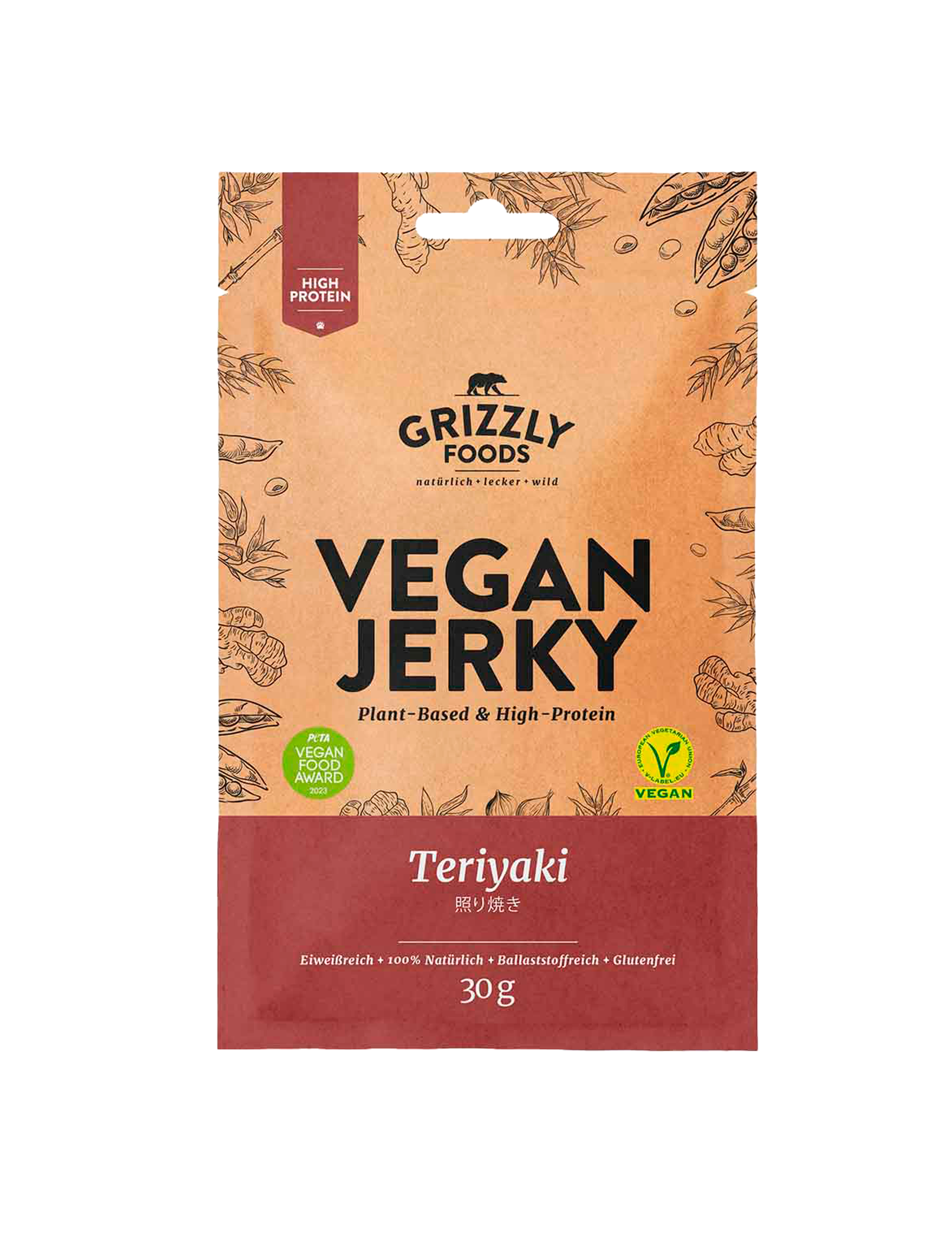 Vegan jerky teriyaki (30 g)