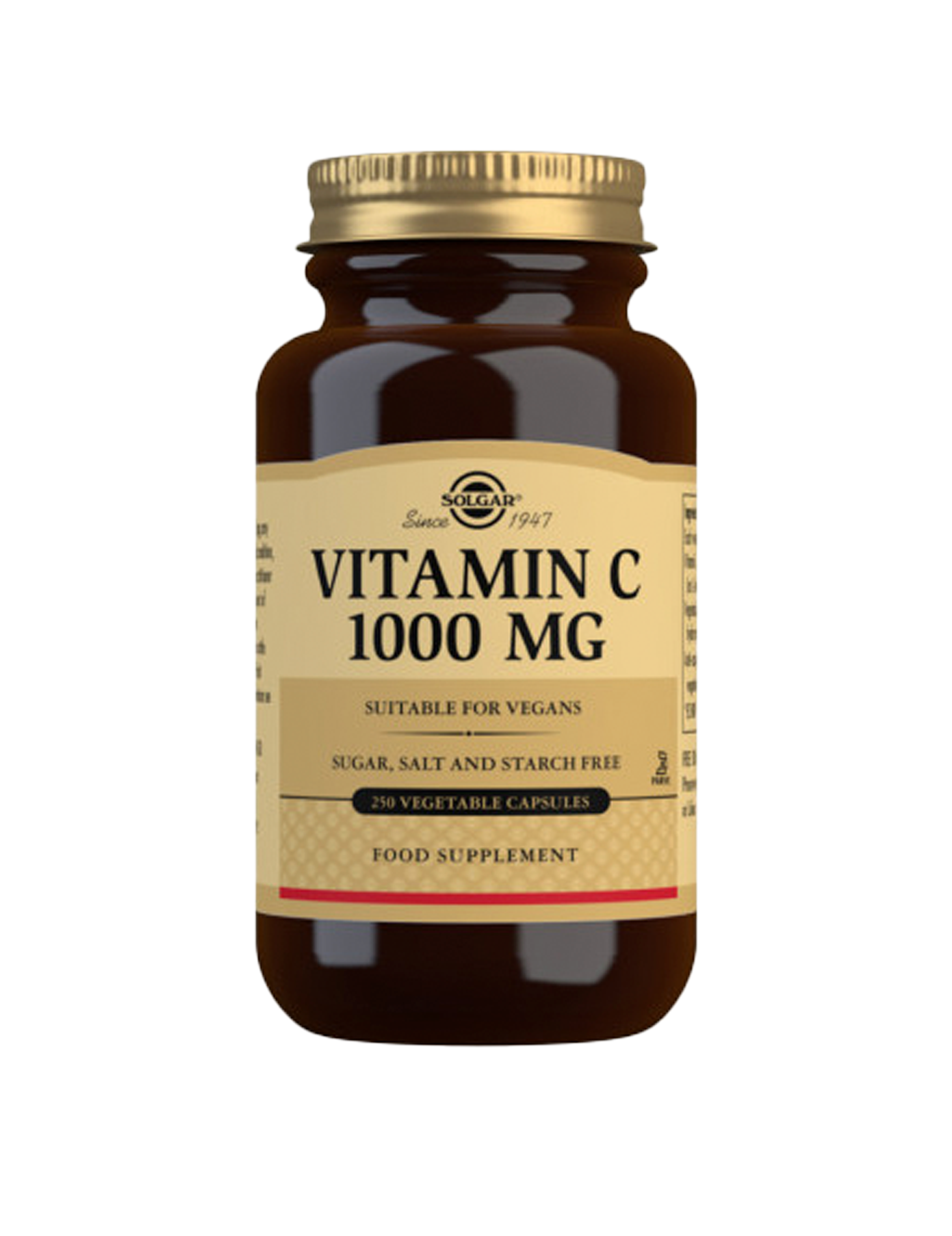 Vitamin C 1000mg (250 kapsler)