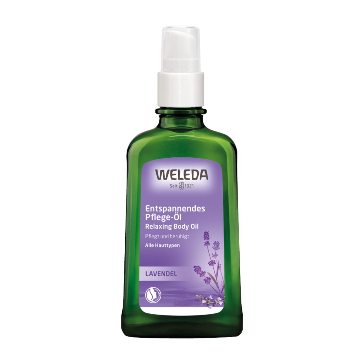 Weleda Plejende kropsolie – lavendel – 100 ml