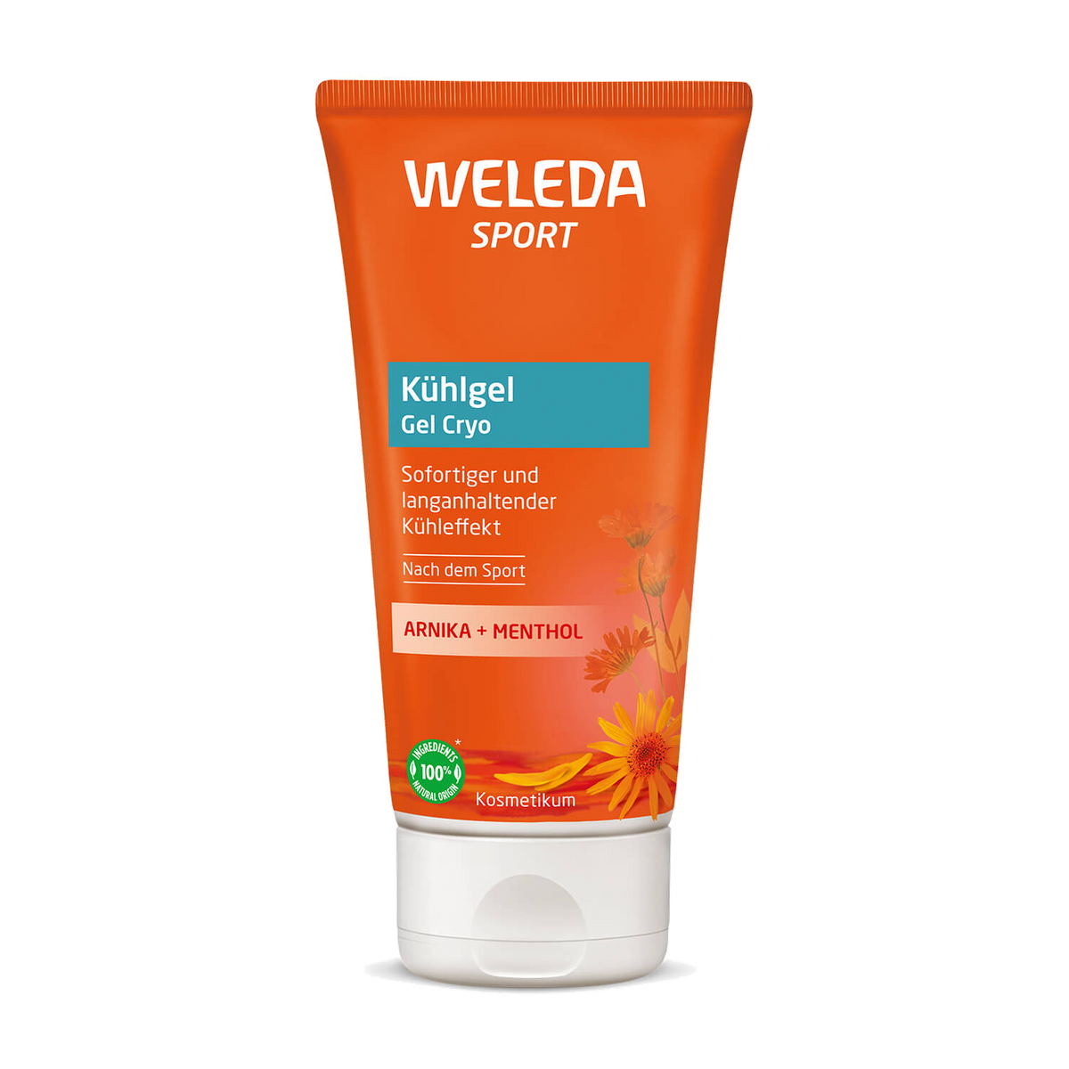 Weleda Sport kølende gel – arnika og menthol – 100 ml