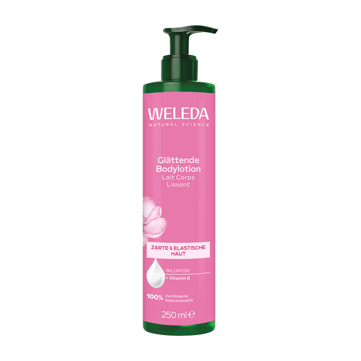 Weleda Udglattende bodylotion – vildrose – 250 ml