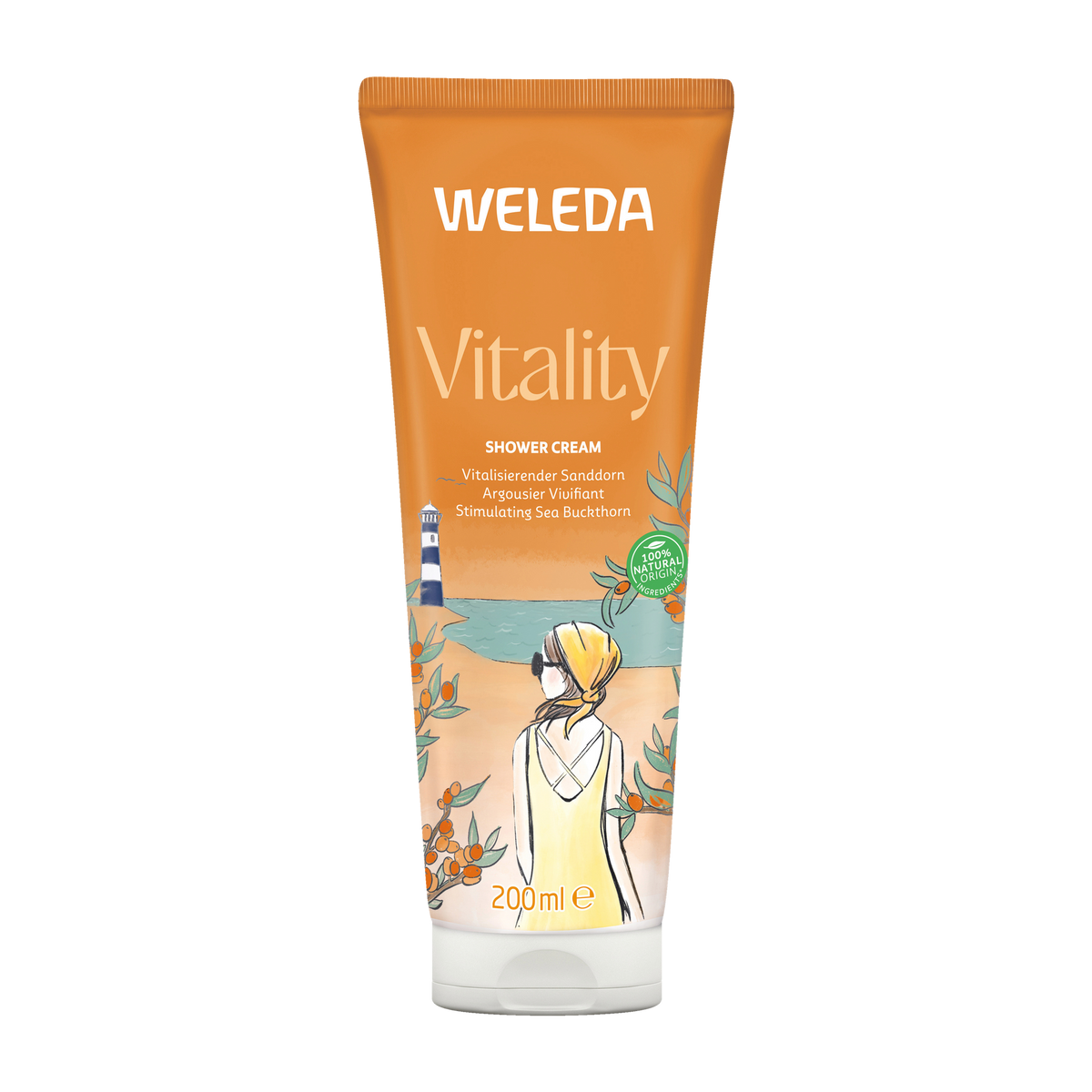 Weleda Vitality Shower Cream – havtorn – 200 ml