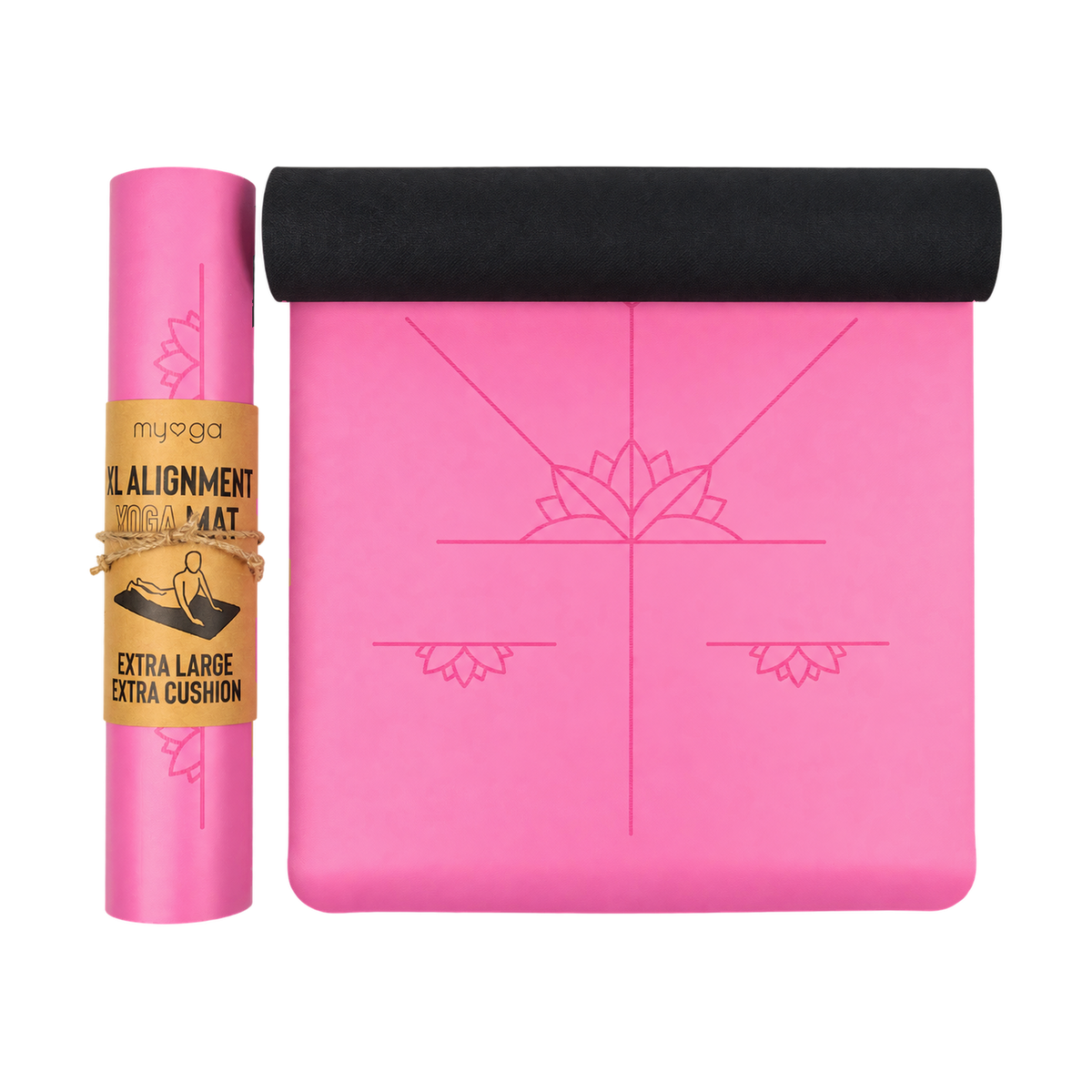 Myga X-Large Alignment Yogamåtter